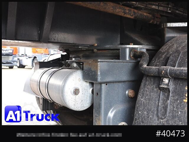 Semirremolque de plataforma FAYMONVILLE Telemax, 8m Ausschub, Lenkachse,