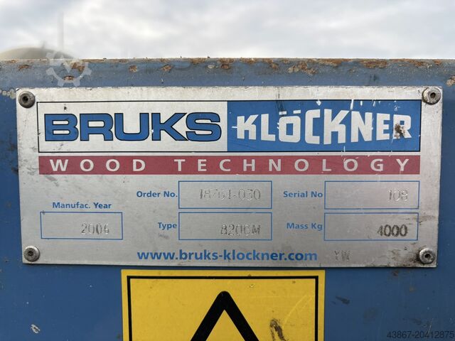 木材粉碎机 Bruks 820CM