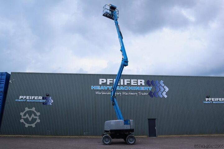 Αρθρωτή τηλεσκοπική πλατφόρμα εργασίας Genie Z45FE Valid inspection, *Guarantee, Hybird, Rough