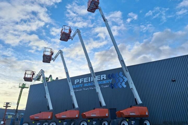 Teleskopinė platforma Snorkel 460SJ Valid Inspection, *Guarantee! CE, Diesel, 4x