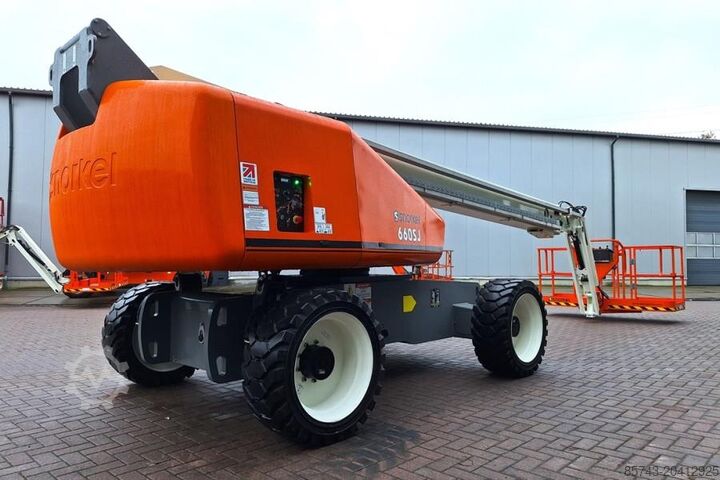 Teleskopinė platforma Snorkel 660SJ Valid Inspection, *Guarantee! CE, Diesel, 4x