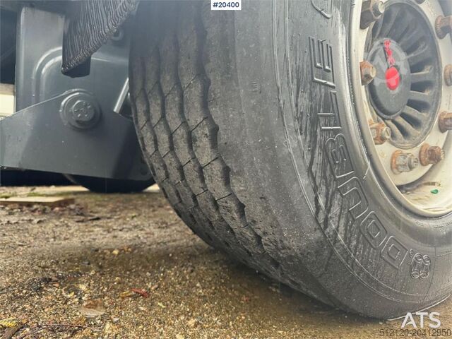 Container transport NC Engineering hook trailer