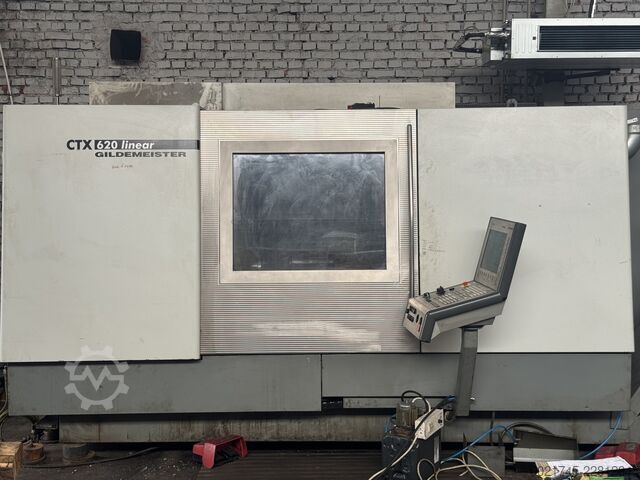 Centro de torneado y fresado CNC Gildemeister CTX 620V3 linear