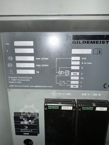 Centro de torneado y fresado CNC Gildemeister CTX 620V3 linear
