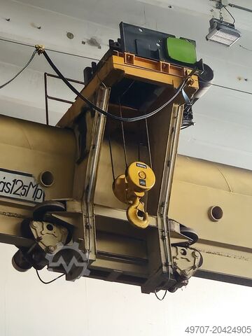 Bridge crane overhead crane 12500kg STAHL  "Komép" bau 12.5t, lift:10m, span:16.3m