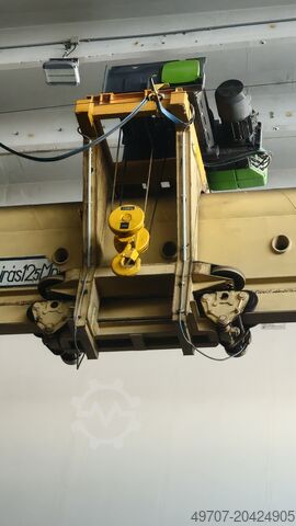 Bovenloopkraan, hijshoogte: 10 m, overspanning: 16,3 m STAHL  "Komép" bau 12.5t, lift:10m, span:16.3m