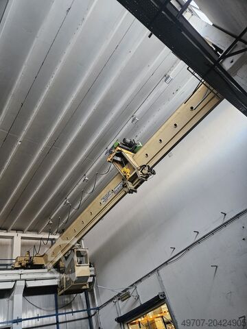 Bovenloopkraan, hijshoogte: 10 m, overspanning: 16,3 m STAHL  "Komép" bau 12.5t, lift:10m, span:16.3m