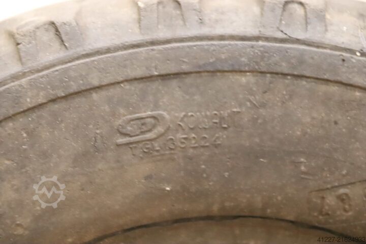 Solid rubber tires Kowalit 120 x 200/310