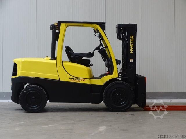 Carrello elevatore diesel Hyster H5.0FT - Container-Indoor-Stapler -TRIPLEX