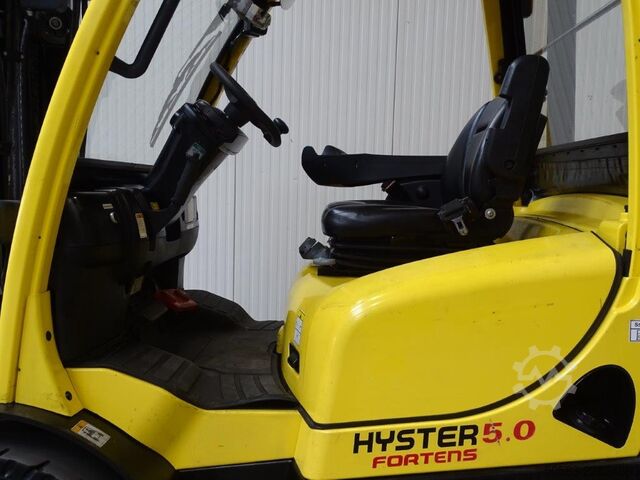 Carrello elevatore diesel Hyster H5.0FT - Container-Indoor-Stapler -TRIPLEX