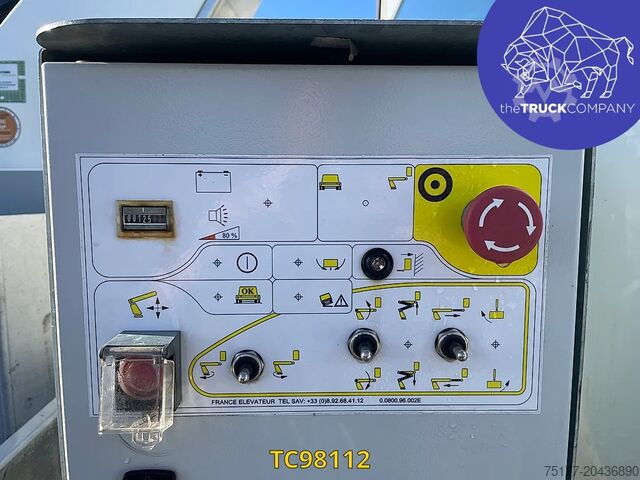 Lifting platform Renault Master Hoogtewerker