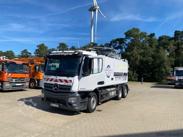 Saugwagen MERCEDES-BENZ Mercedes Benz Actros 2546 6x2  Wiedemann Sauger