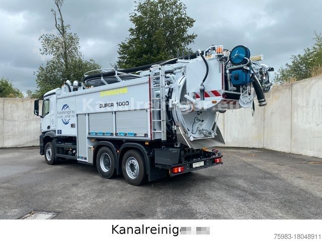 Autocisterna a vuoto MERCEDES-BENZ Arocs 2851 Wiedemann Super 1000, Recycler