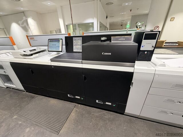 System drukowania cyfrowego w kolorze Canon imagePRESS C10010 VP Plockmatic BLM50 Bo