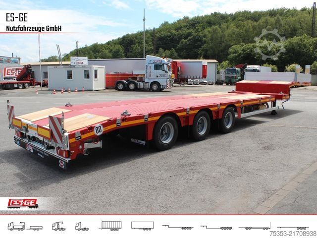 Matala lavettipuoliperävaunu FAYMONVILLE MAX Trailer MAX100 Semi-Tieflader