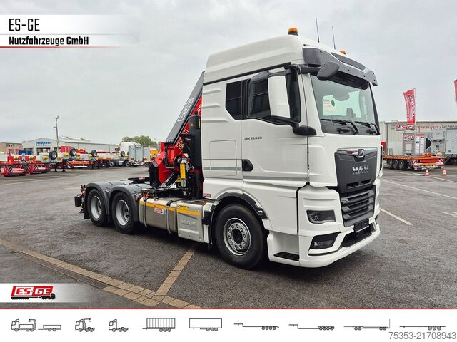 Autotractor MAN TGX 33.540 6x4 BL SA mit Fassi F545RA.2.26