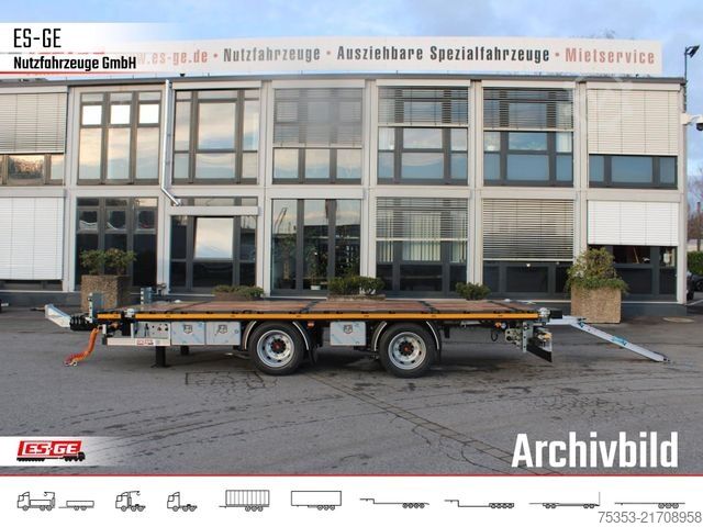 Työalustallinen perävaunu ES-GE Tandemanhänger - Rungen - CV