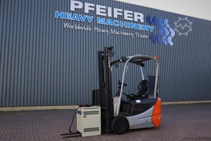 Forklift Still RX50-15 Electric, Duplex Mast 3700mm, Freelift 185