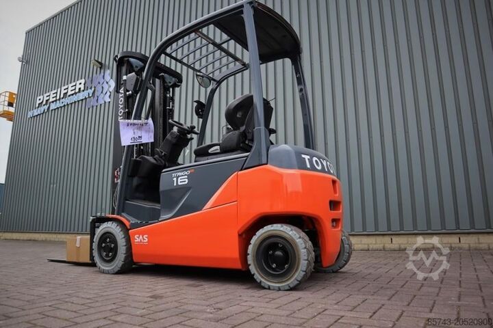 Forklift Toyota 8FBM16T Valid inspection, *Guarantee! Electric, 55