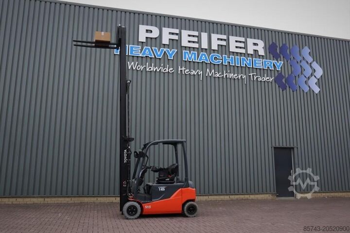 Forklift Toyota 8FBM16T Valid inspection, *Guarantee! Electric, 55