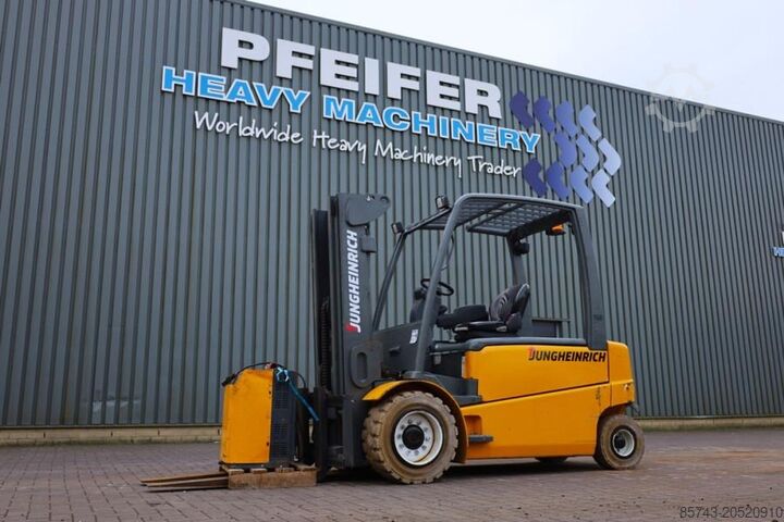 Forklift Jungheinrich EFG550 Electric, 5000kg Capacity, Lifting Height 3