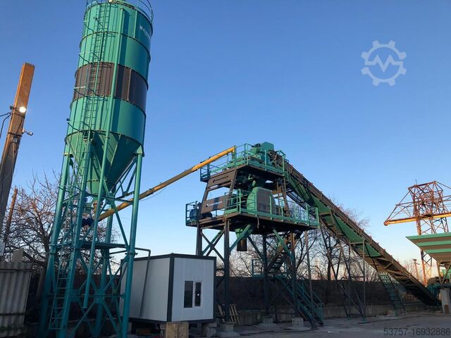 Stationary concrete mixing plant 60 m3/h stationary concrete mixing plant 60 m3/h stationary concrete mixing plant