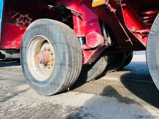 Remolque de plataforma baja GOLDHOFER STHP 8 (3+5)/GG 219 to/Pendelachsen /ausziehbar