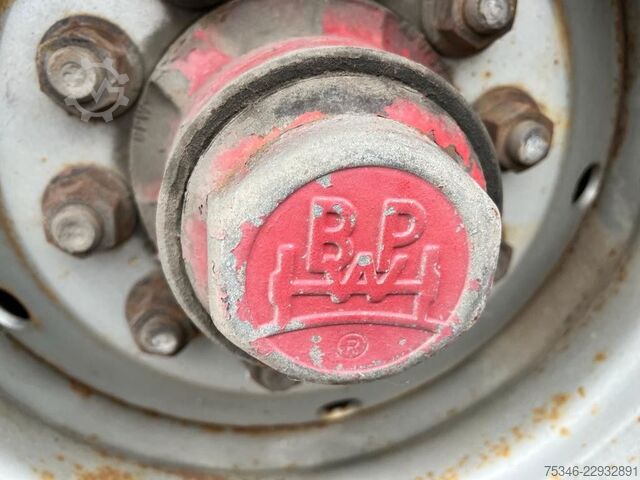 Remolque de plataforma baja GOLDHOFER STHP 8 (3+5)/GG 219 to/Pendelachsen /ausziehbar