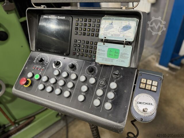 Tool cutter DECKEL FP4 NC