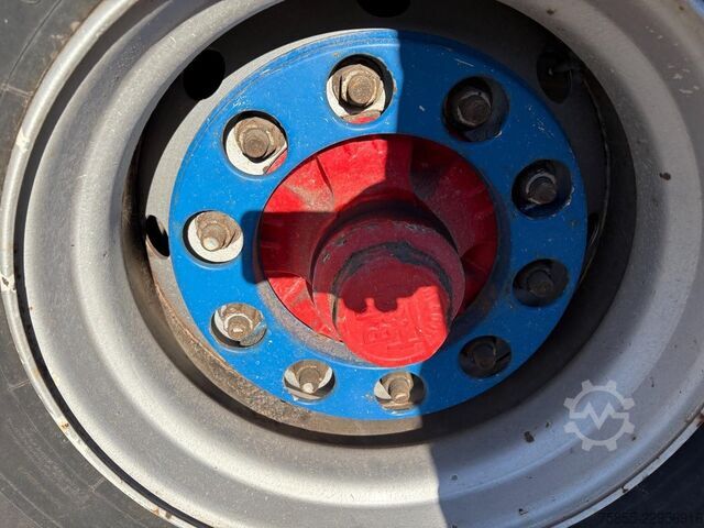 Plateforme de chargement ouverte Pacton TTD 454  Stenen-Steen / Kennis 14.000 Crane / 2...