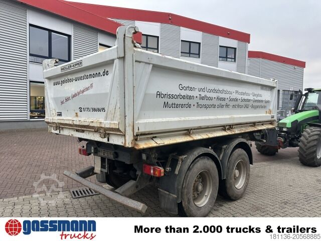 Þriggja stafa tippvagn Meiller MZDA 18/21, Stahlbordwände, ca. 11m³