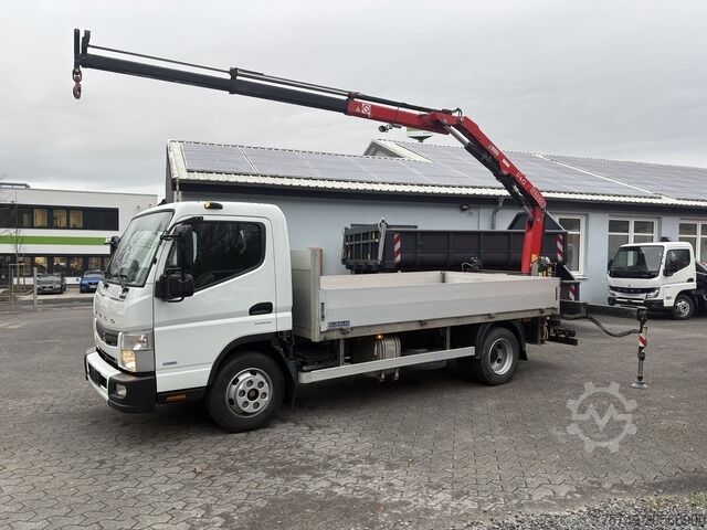 Pick-up van Fuso FUSO 9C18 Canter Pritsche 3.8m Kran 2x hydr.