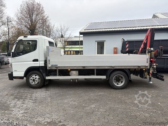 Pick-up van Fuso FUSO 9C18 Canter Pritsche 3.8m Kran 2x hydr.