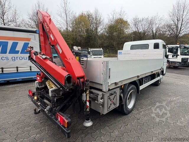 Pick-up van Fuso FUSO 9C18 Canter Pritsche 3.8m Kran 2x hydr.