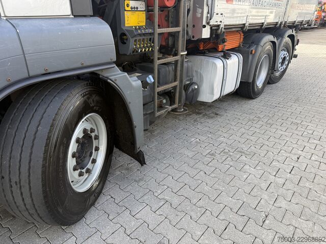 Żuraw samochodowy MAN TGS 26.400 Kipper Kran Palfinger PK 18002