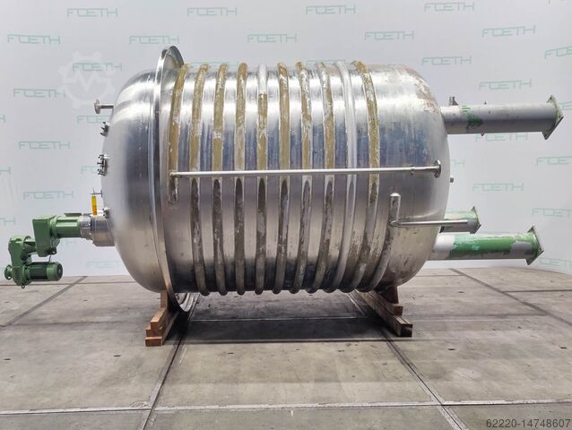 Bertsch 12500 литров - биореактор - нержавеющая сталь 