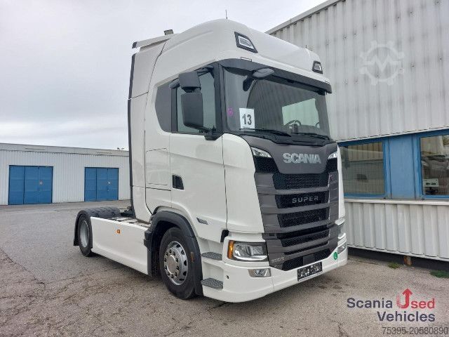 Standard trekkvogn Scania S 500 A4x2LA Highline 4-Balg Luftfederung LEDER