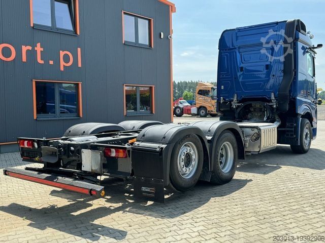 Roll-off tipper truck MERCEDES-BENZ Actros 2563 6x2 Euro 6 Abrollkipper Hyva 20-57-S