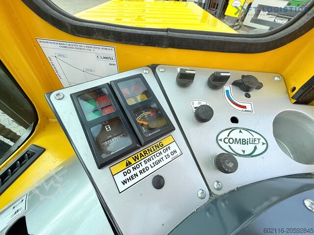 4-cestný vysokozdvižný vozík Combilift C3000XL / GAS / DUPLEX 3200 / FREE LIFT