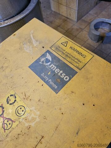 ปั๊มสุญญากาศ Metso SRDS-7 Vertical Slurry Pump Metso SRDS-7 Vertical Slurry Pump