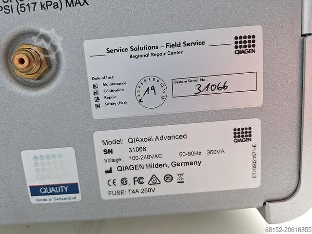 Qiagen QIAxcel Advanced аналізатор ДНК з аксесуарами Qiagen QIAxcel Advanced