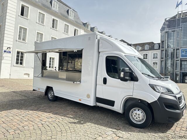 Truk makanan, van makanan, truk makanan Peugeot Boxer, Food Truck, Imbisswagen REDUZIERT