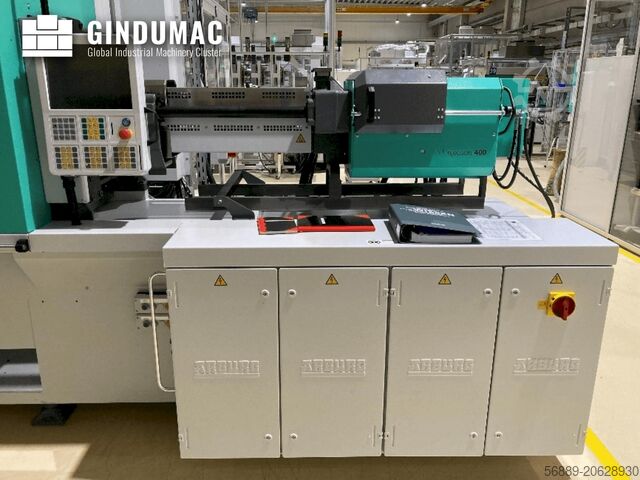 Máquina de moldagem por injeção hidráulica Arburg Allrounder 520S 1600-400