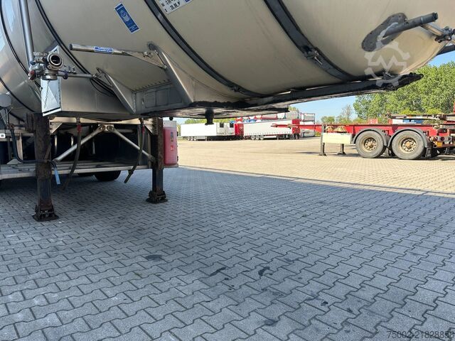 Rezervoar Feldbinder FOOD / 33.500L / 2-COMP / LIFTAXLE / PUMP / ALCOA