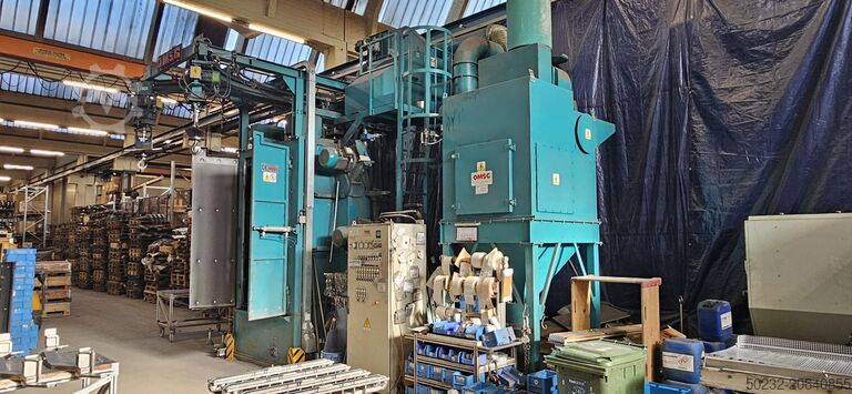 Sandstrålningsanläggning OMSG CAPRI – Hängebahn – Strahlanlage