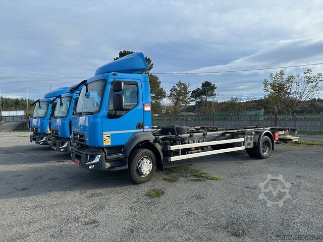 Wechselbehälter-LKW Renault D 14.280 DTI 8L VOLVO SUSP INTEGRAL 14T