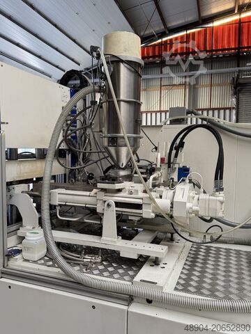 Mesin cetak injeksi Battenfeld R60/125H Vertikal Rundtisch Mehrstatione