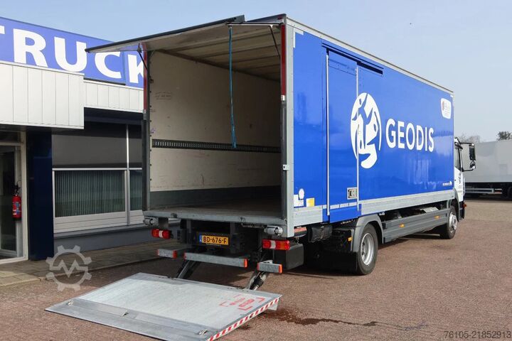 حقيبة سفر Mercedes-Benz Atego 1218 1218 L Bak+Klep Dhollandia 1500 kg