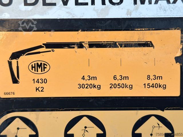 ट्रक-माउंटेड क्रेन MERCEDES-BENZ ACTROS 2636* KIPPER 5,25 + BORDMATIC / 6x4