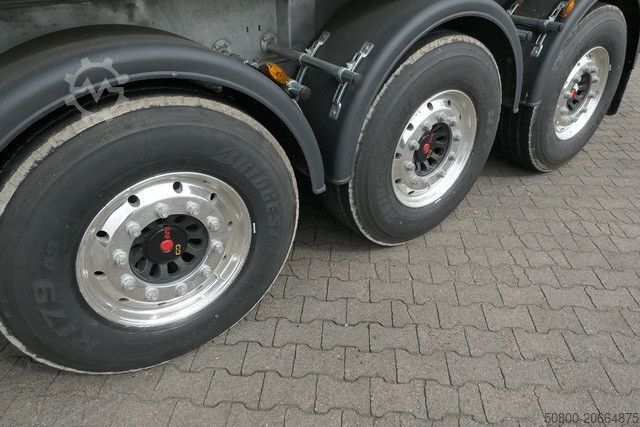 Tankauflieger alga, Gülle, Edelstahl, 35,5m³,Vogelsang,Gelenkt